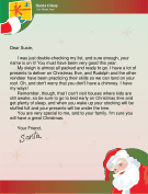 Letter from Santa to Child Whose House has no Chimney