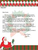 Letter from Santa to Older Child who Might Not Believe