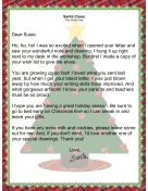 Letter from Santa Claus Acknowledging Receipt of Letter from Child