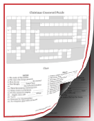 Christmas Crossword Puzzle (with answer key)