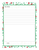 Letter to Santa Draw a Picture