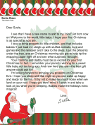 Letter from Santa for Baby's First Christmas