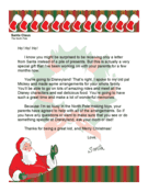 Santa Letter Disneyland