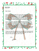 Santa Letter Gift Wrap