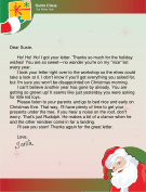 Letter from Santa to a Child who Wrote a Letter
