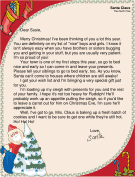 Letter from Santa to Child with Brothers and Sisters