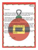 Santa Letter Magic Key
