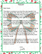 Letter from Santa Claus from the North Pole