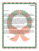 Santa Letter Replacing Toy