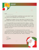 Santa Letter To Someone At College
