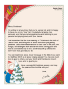 Santa Letter True Meaning Of Christmas