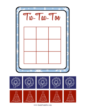 Christmas Tic-Tac-Toe