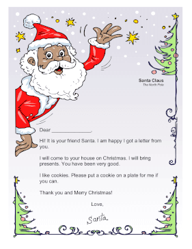 Letter From Santa To A Little Child