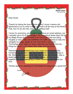 Santa Letter Technology