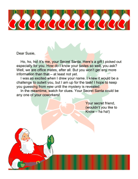 Secret Santa Letter Office