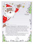 Santa Letter Christmas Celebrated Early or Late