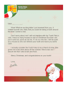 Santa Letter Lost Tooth