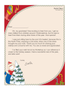 Santa Letter Not At Christmastime